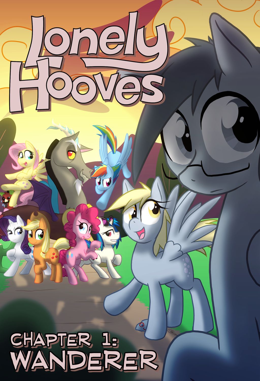 1091026 main lonely hooves chapter 1 cover by zaron d9p8nu2