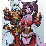 999341 Malustra and Tara by AvernalAscent