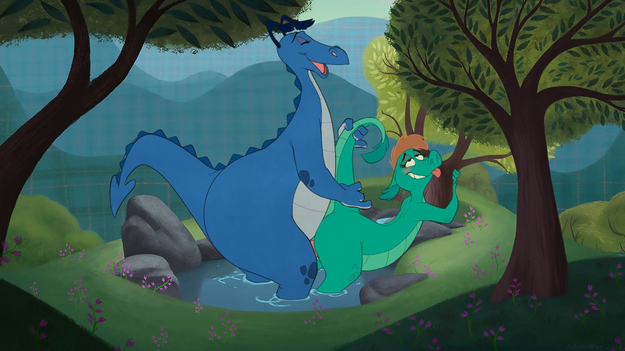 1097696 main 1327518 Adam Wan Loch Ness Monster The Ballad of Nessie The Reluctant Dragon crossover nessie
