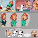 1064222 1644799 Brian Griffin Family Guy Lois Griffin Peter Griffin Stewie Griffin VylfGor comic