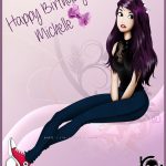 1072299 Happy Birthday Michelle by ArtJimx