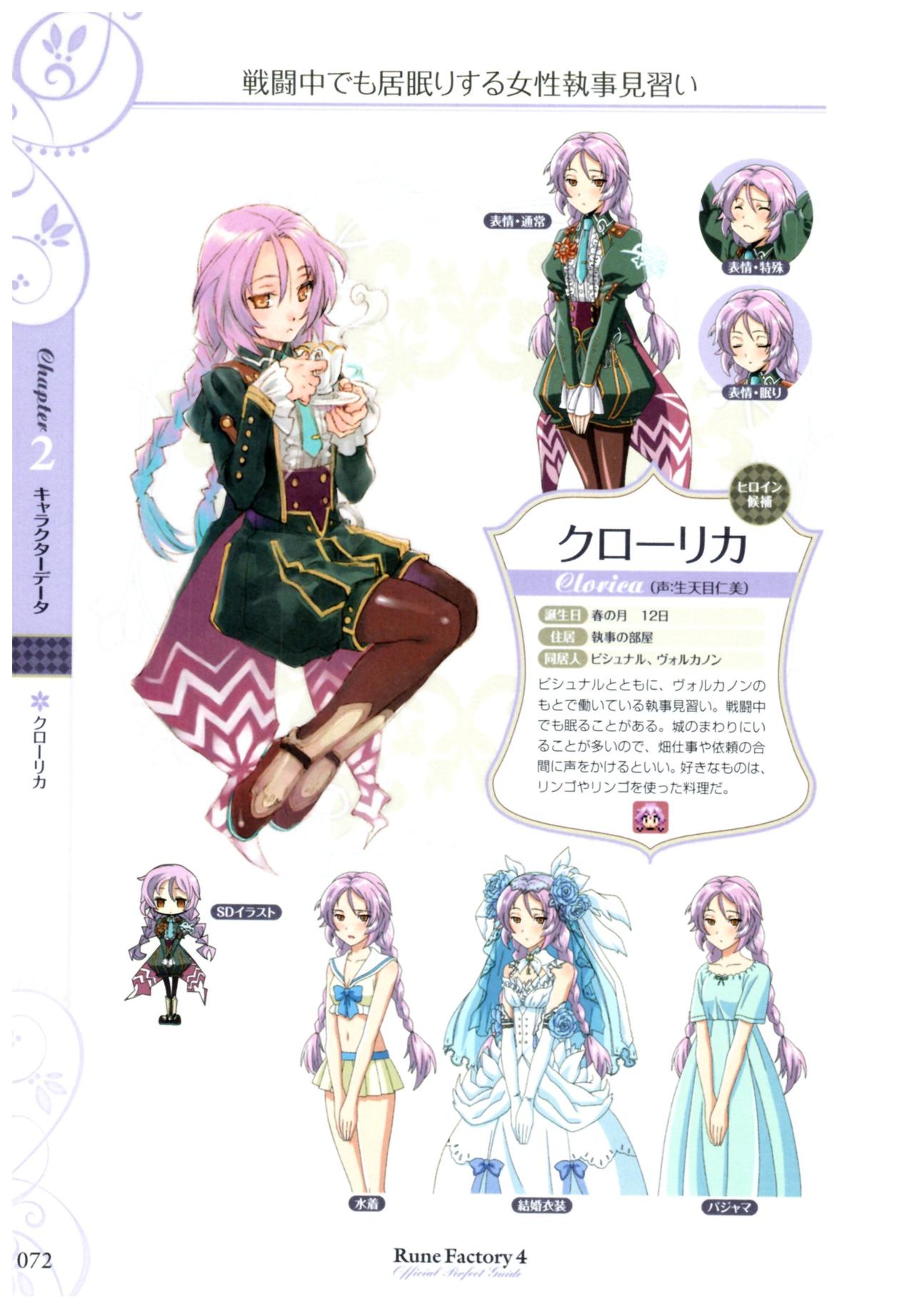 Porcoline rune factory 4