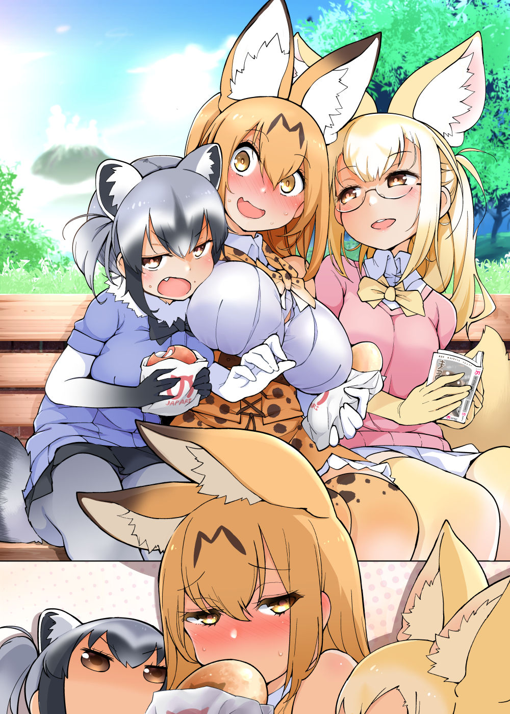 Kemono friends hentai manga фото 88