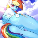 1131276 1473410 explicit artist colon twistedscarlett60 rainbow dash absurd res anthro anus ass female looking at you mare nudity pegas