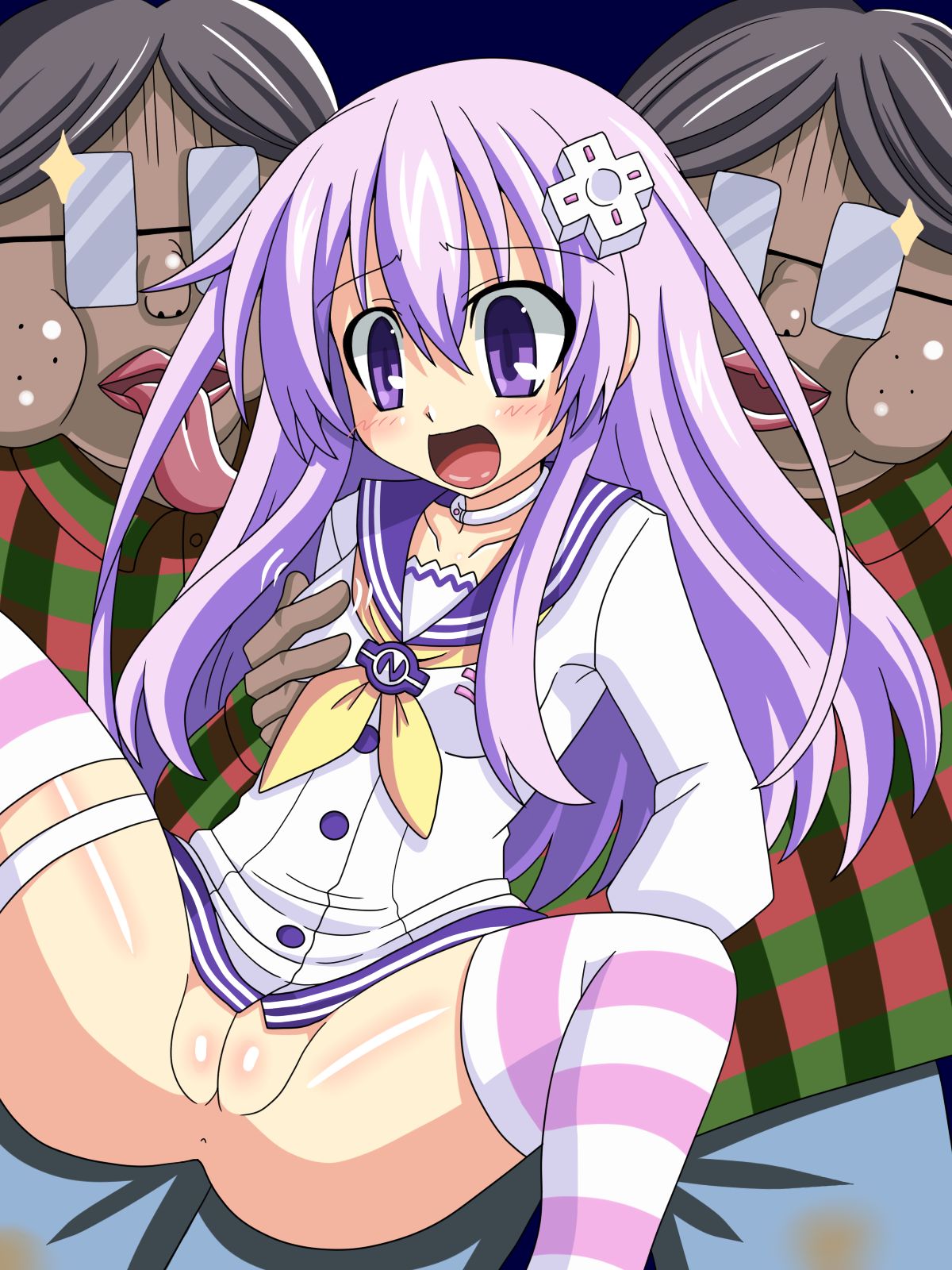 Hyperdimension neptunia hentai manga фото 98