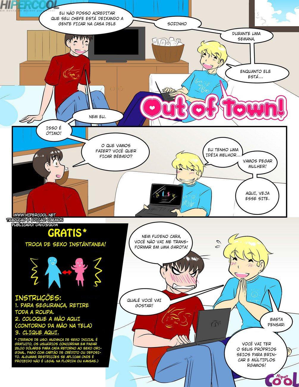 Read [Kittyhawk] Out Of Town [Portuguese-BR] {Hiper.cooL} Hentai Porns -  Manga And Porncomics Xxx