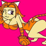 1091247 cat girl by luckybucket46