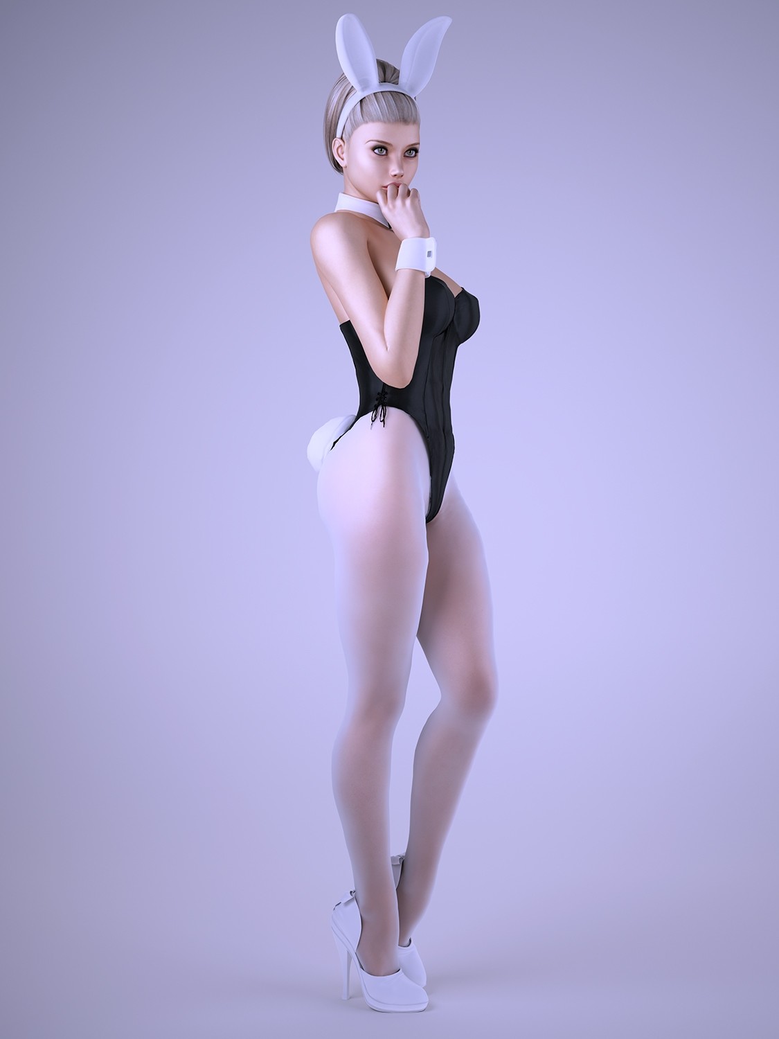 Bunnies мод. Bunny модели. Bunny girl 3d модель. White Bunny модель. 3d девушка Bunny.