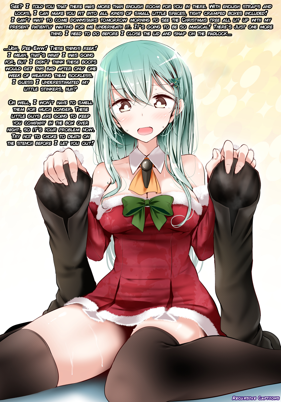 Read Merry Christmas 3 (misc Femdom Anime Hentai Captions) Hentai Porns -  Manga And Porncomics Xxx