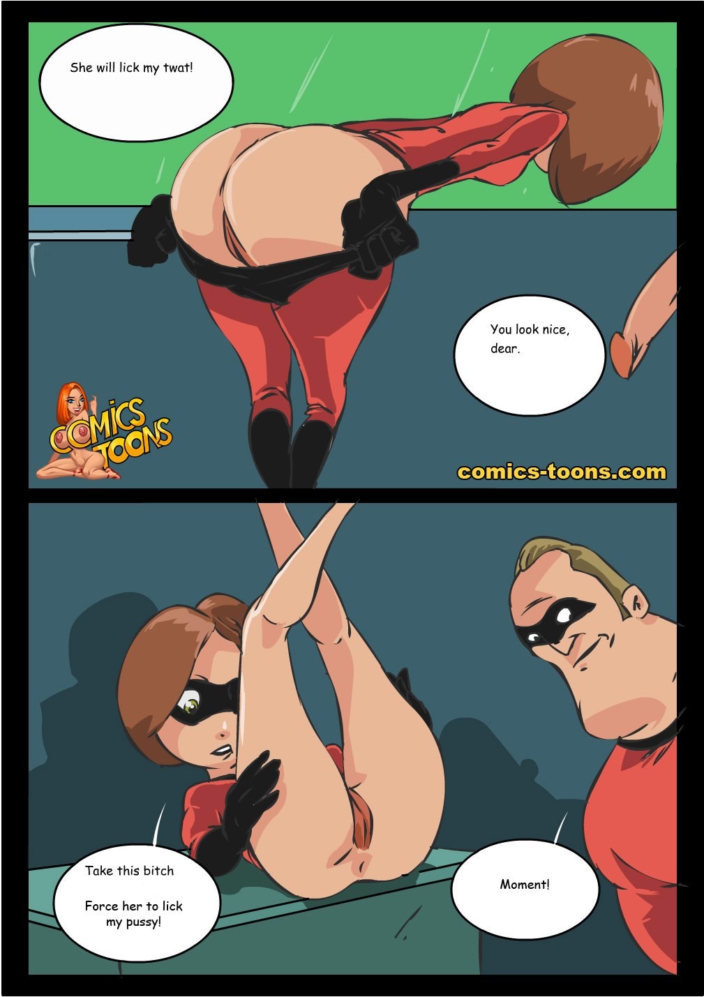 The incredibles hentai manga фото 118