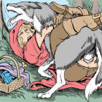 6434393 938348 Little Red Riding Hood Big Bad Wolf fleatrollus fairy tales