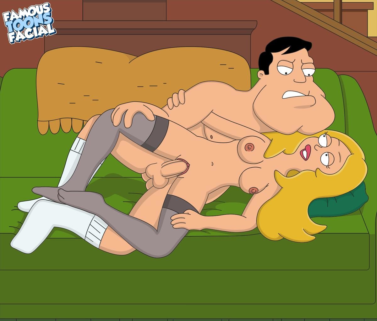 on. by. american dad Porn Comics. spread. anime. on american dad francine s...