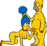 6449873 Adult Toons 013 The Simpsons (Marge Gives Homer A Blowjob)