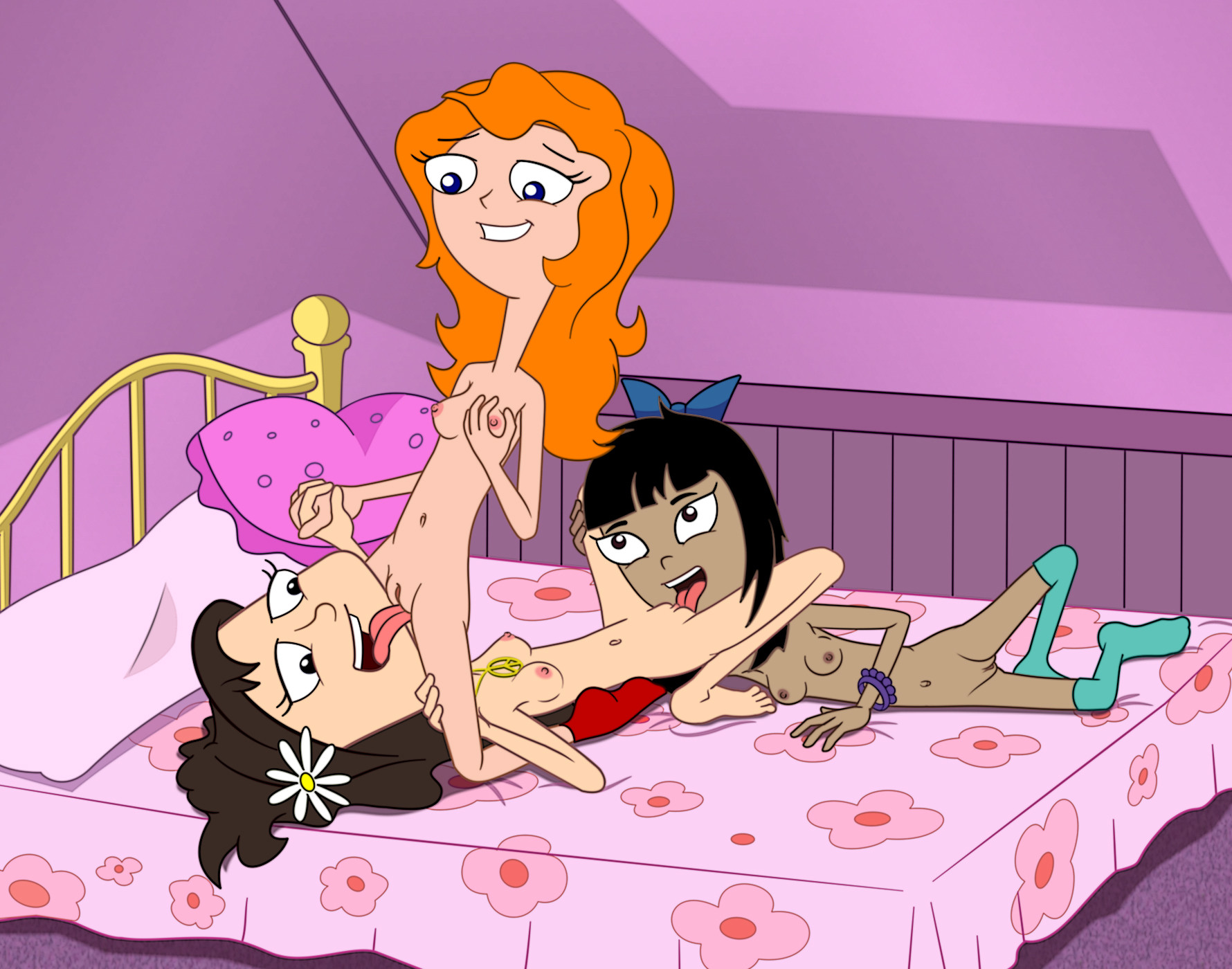 Phineas and ferb porn lesbian