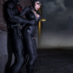 6498844 plaatsen batman likes to catch catwoman in dark alley every night