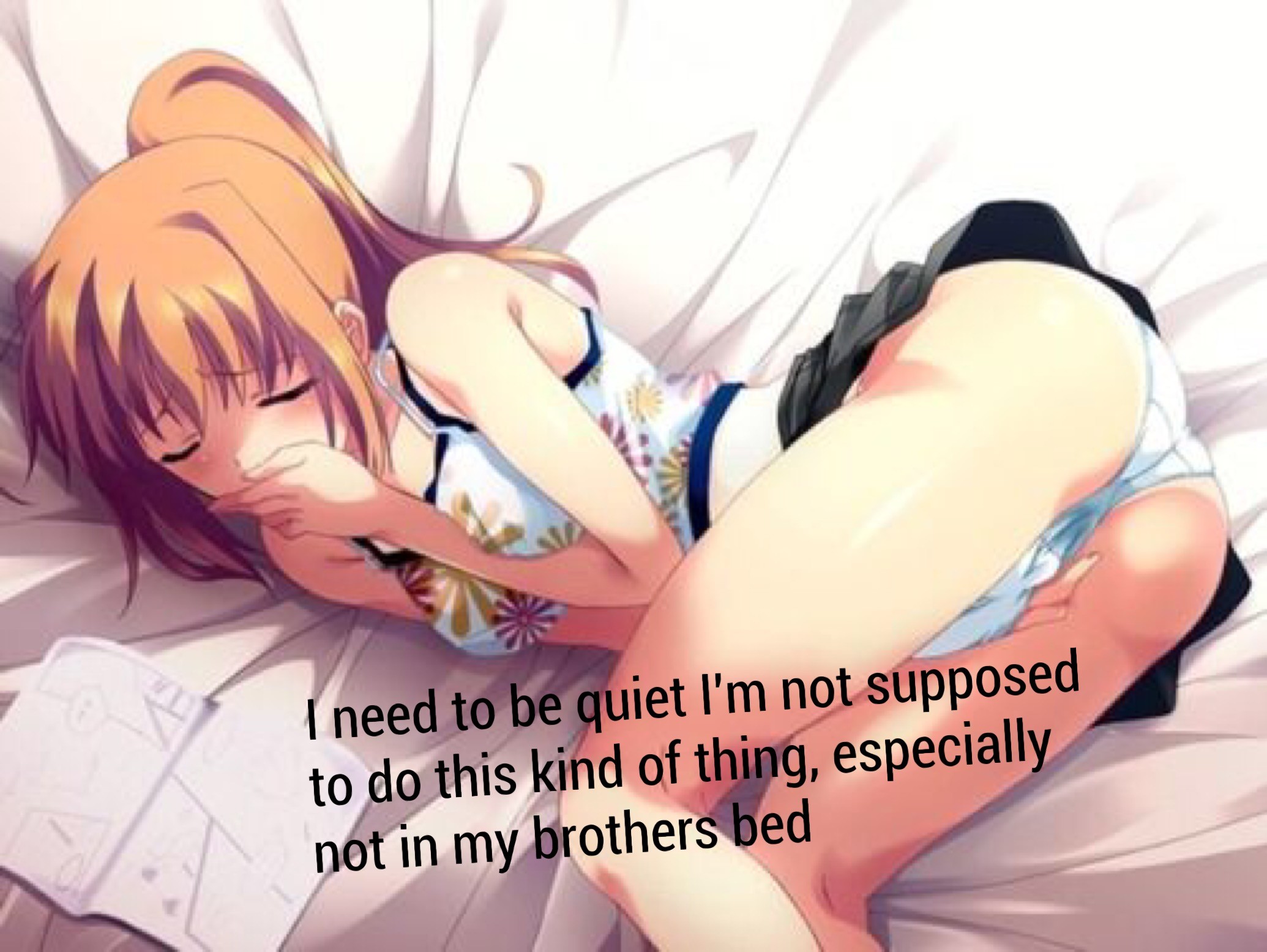 Read Anime Girl Masturbation Captions Hentai Online Porn Manga And Doujinshi