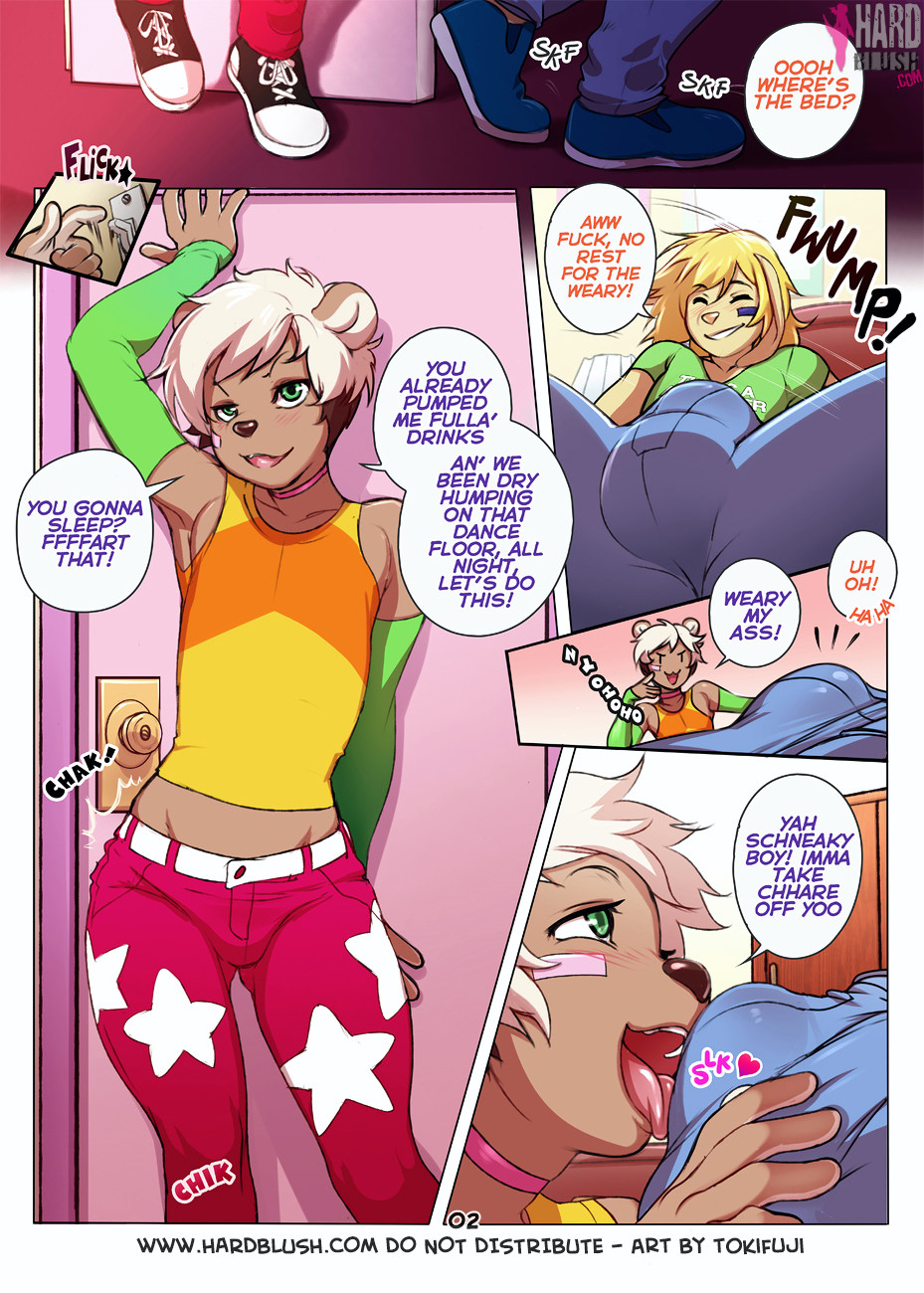 Furry Porn Party - gay furry comic â€“ The Drunken After Party