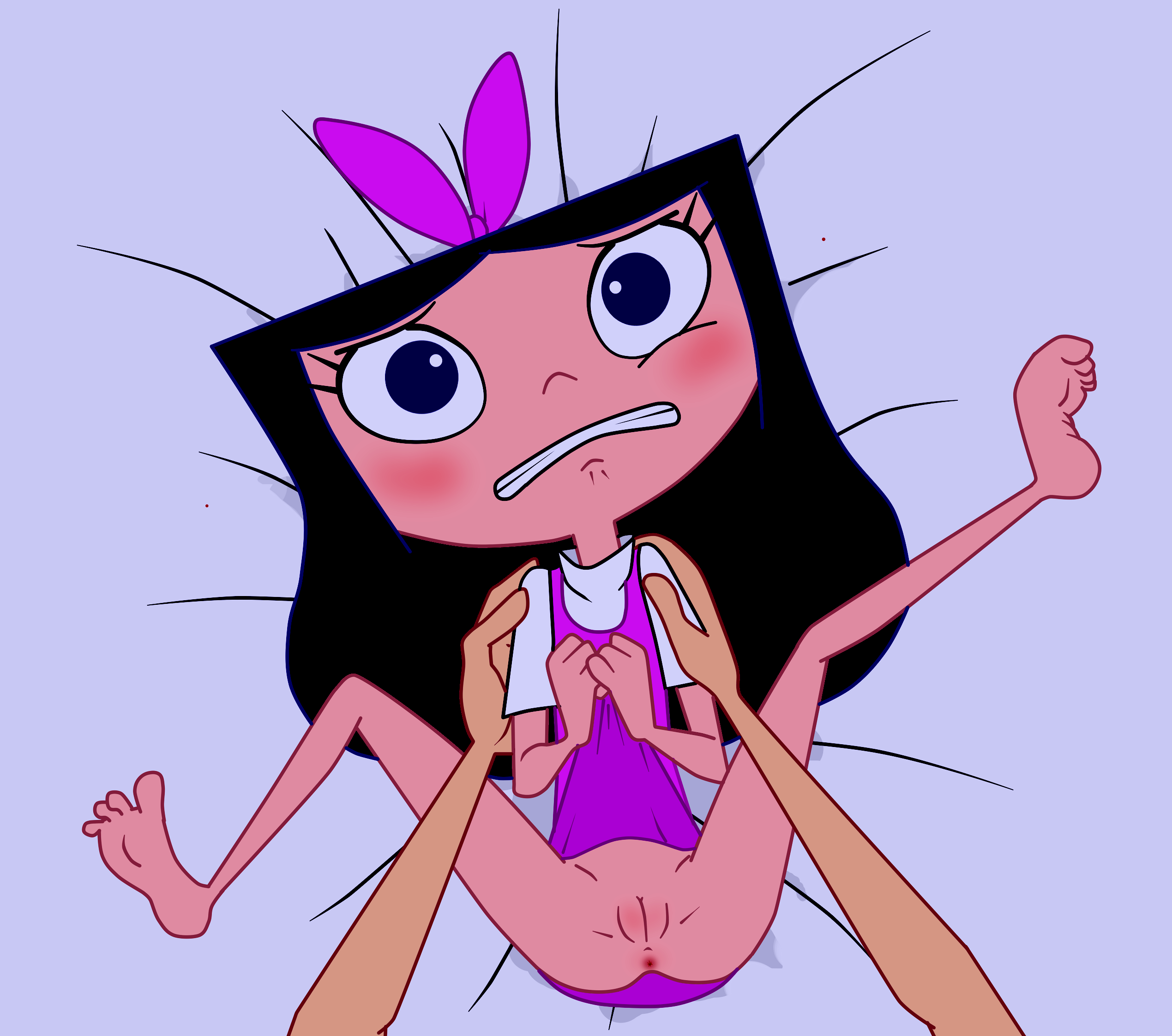 phineas and ferb. rule 34. toon. isabella. 