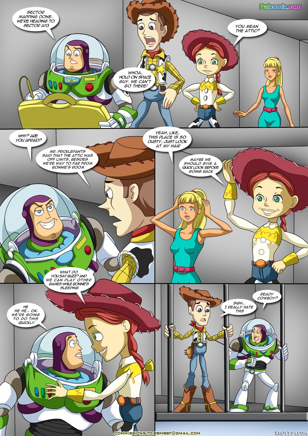 Toy Story Comic - Blast from the Past.