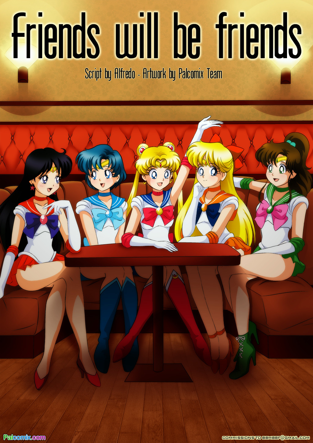 6646425 main Sailor Moon friends be friends page00