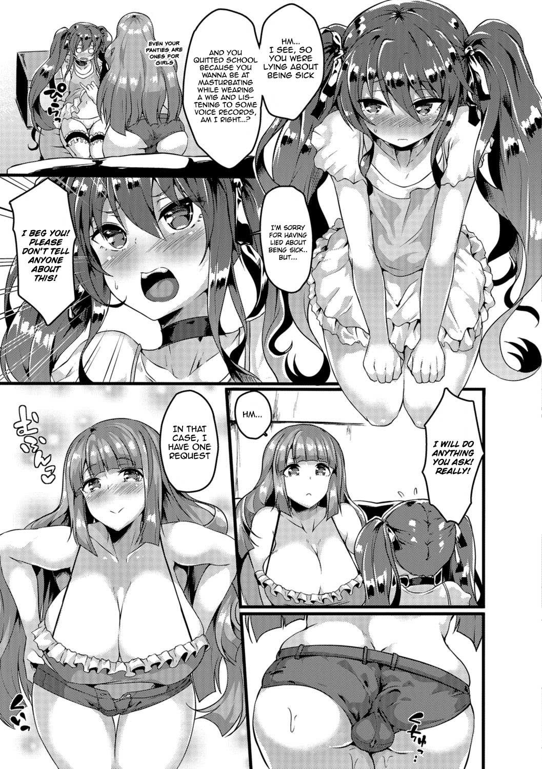 Read Carnivorous Futanari Girl Vs Herbivorous Trap English Hentai