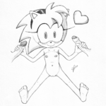 7028736 1133292 Amy Rose Sonic CD Sonic Team excito