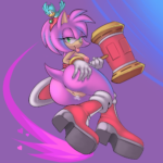 7028736 735590 Amy Rose Sif (artist) Sonic Team BEST