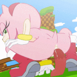 7029330 1712532 Amy Rose HecticArts Sonic Team animated BEST