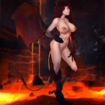 7050734 478331 Eludecia the succubus by ZionAlexiel