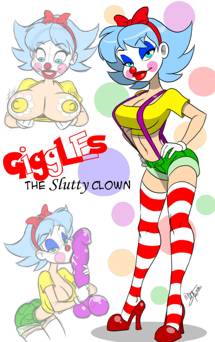 Giggles The Slutty Clown By Aelous Hentai Online Porn Manga And Doujinshi