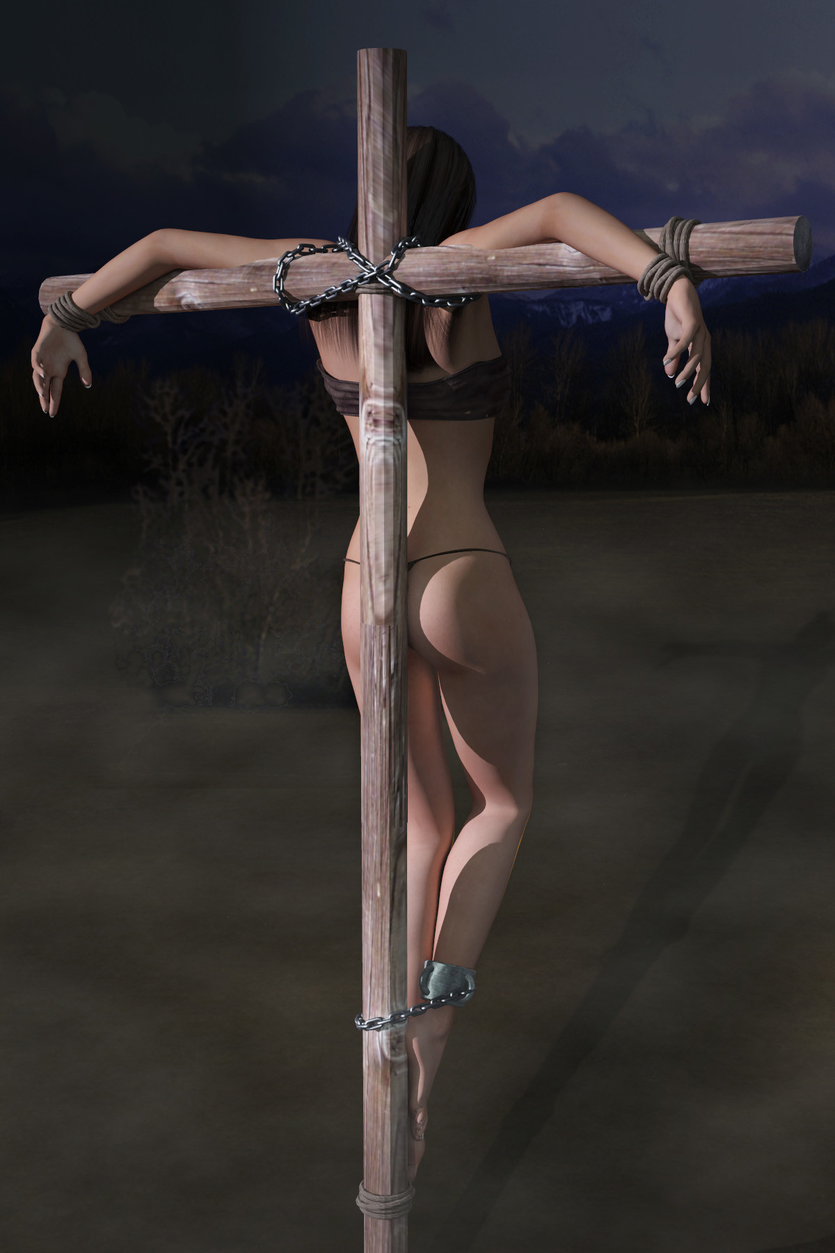 fuck. on. by. on Fuck, Whip, Hang, Torture and Crucify Sophia (3). renderer...