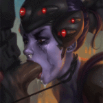 7089736 Sabu bad ending Widowmaker Blowjob LOW TEARS1