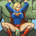 7103955 DC Heroines 01 hulk and supergirl dc comics marvel comics