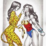 7127274 ww cheetah vs wonder woman retro commission by carlosbragaart80 da4332u