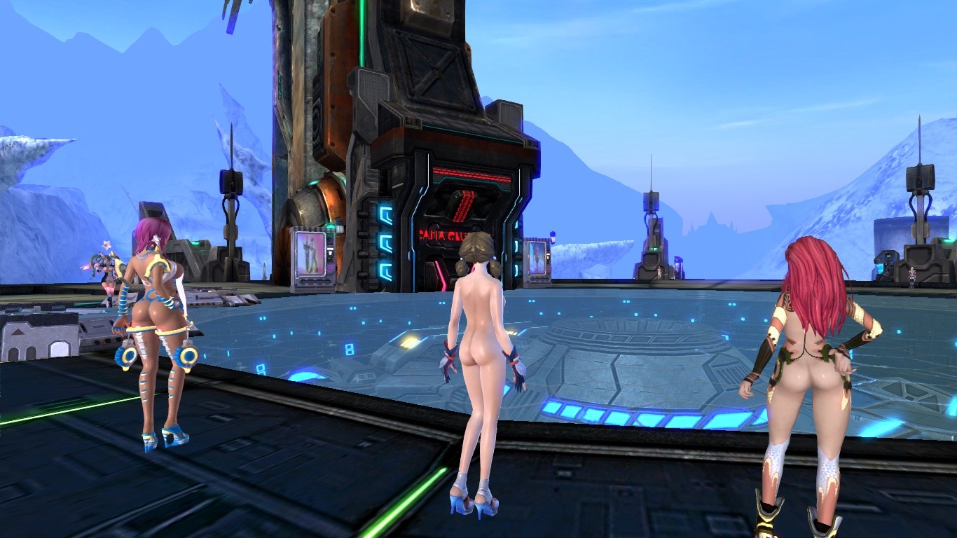 Various Nude Mods for current MMORPG.