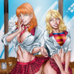 7271224 fairchild and supergirl