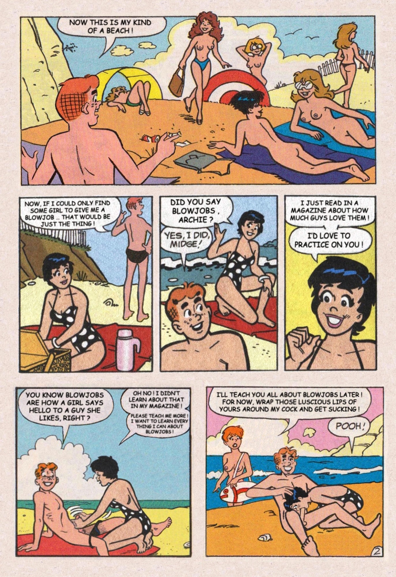 Read Archie Betty Veronica Naked And Fucking Hentai Porns Manga