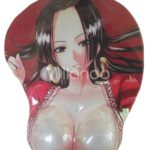 6088806 boa hancock One Piece GirlD Silicone Filling Chest PU Lycra Mouse Pad 66501 3