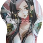 6088806 boa hancock One Piece GirlD Silicone Filling Chest PU Mouse Pad 66457 1