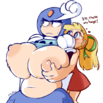 6100880 1822515 FuPoo Mega Man Roll Splash Woman