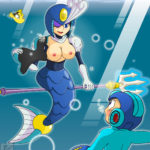 6100880 295137 Mega Man Mega Man (Character) Splash Woman Tick Tank