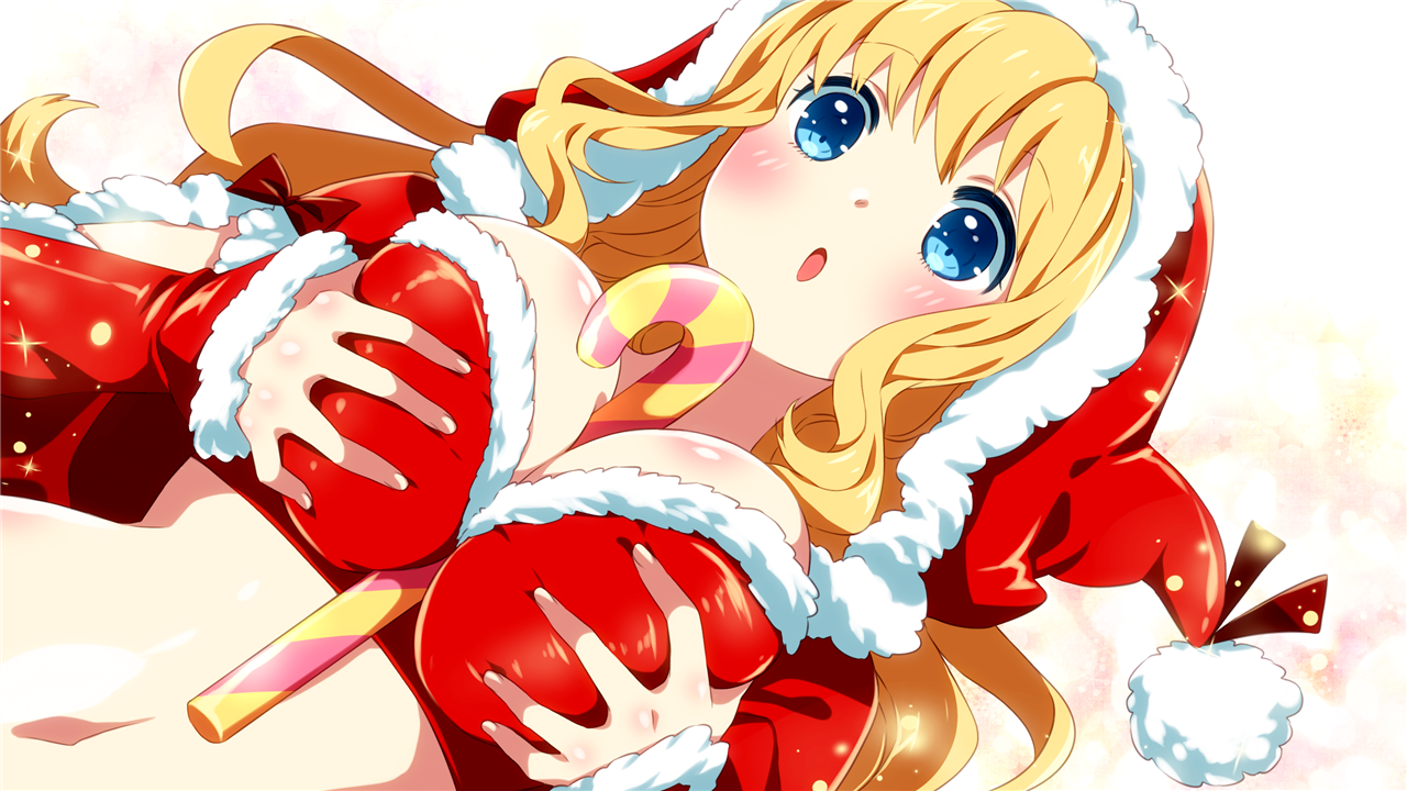 Anime christmas hentai фото 25