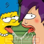 6130077 429537 BatoTheCyborg Futurama Marge Simpson The Simpsons ToonFanClub Turanga Leela crossover