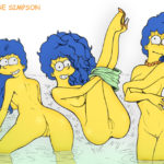 6130077 46645 Fluffy Marge Simpson The Simpsons