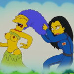 6130077 584583 Homer Simpson Julia Marge Simpson Mole The Simpsons
