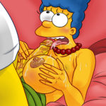 6130101 1044025 Homer Simpson Marge Simpson The Simpsons
