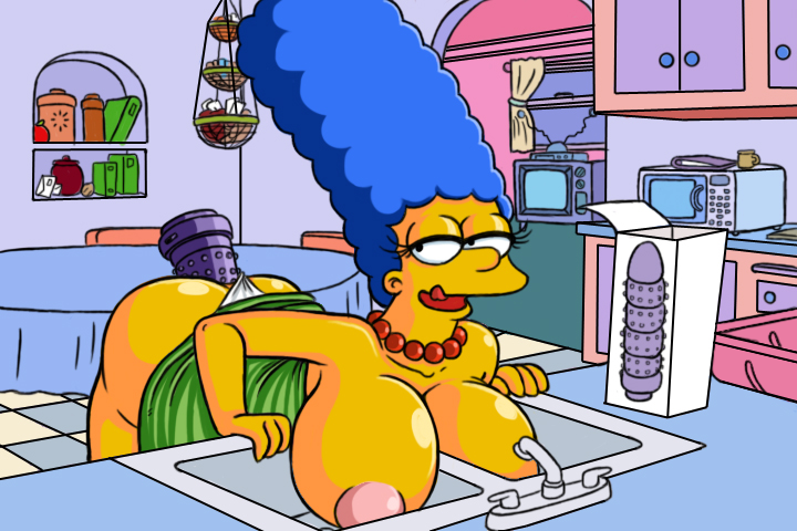 Marge Simpson Sexy Naked Do A Bath