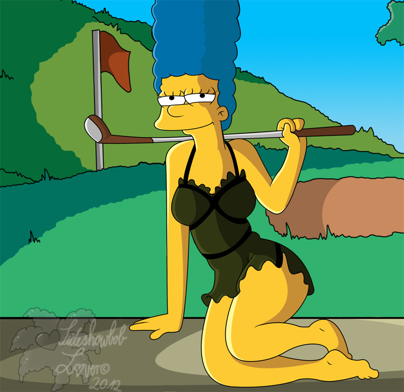 Marge Simpson Buff And Naked