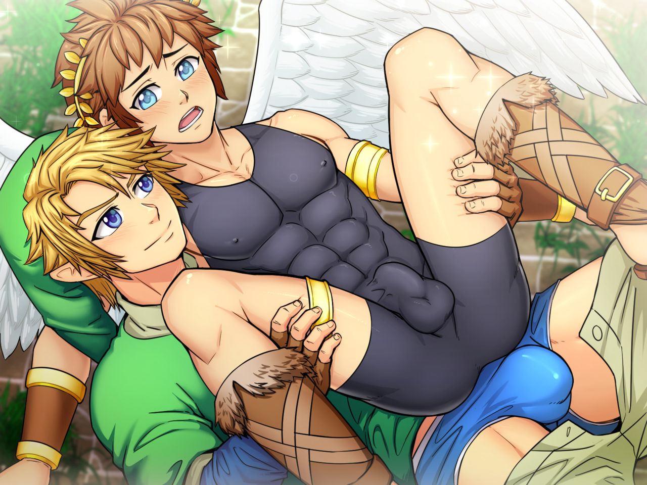 Read The[suiton00] Super Smash Bros Link X Pit 1 Hentai Online Porn Manga And Doujinshi