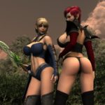 1203436 Warrior Elves by King Of Tha Dome